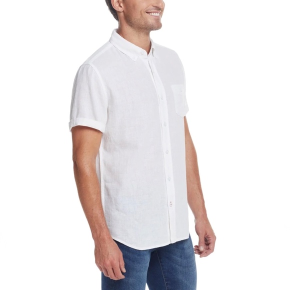 Weatherproof Vintage Linen/Cotton Woven Shirt, White, X-Large, NWT - Picture 2 of 16